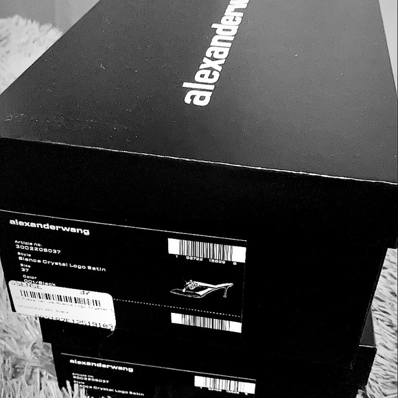 ALEXANDER WANG MULES SIZE 37 fits a 38 also - Picture 7 of 8